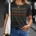 Love Heart Ronaldo GrungeVintage Style Ronaldo T-Shirt Geschenke für Sie