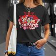I Love Japan Culture Simpatica Grafica Anime Giapponese Maglietta Regalos para ella