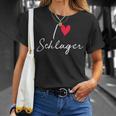 I Love Schlager T-Shirt Geschenke für Sie