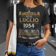 Luglio 1954Intage Maglia 70 Compleanno Anni Uomo Donna Maglietta Regalos para ella