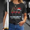 Lustiges Weihnachts Outfit Partner Frauen Frohe Weihnachten T-Shirt Geschenke für Sie