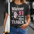 Männer Ab 51 Kann Alles Tragen 51St Birthday T-Shirt Geschenke für Sie