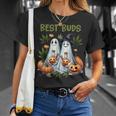 Marijuana Best Buds Ghost 420 Weed Cannabis Halloween T-Shirt Gifts for Her