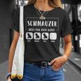 Mein Schnauzer Hört Aufs Wort Schnauzer Dog T-Shirt Geschenke für Sie