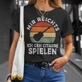 Mir Reichts Ich Geh Gitarre Spielenintage Retro T-Shirt Geschenke für Sie