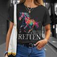 Mir Reichts Ich Geh Reiten Pferd Pferdemädchen Reiterin T-Shirt Geschenke für Sie