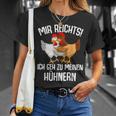 Mir Reichts Ich Geh Zu Mein Hühnern Sind Farmer Mir Reichts Ich Geh Zu Mein T-Shirt Geschenke für Sie