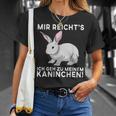 Mir Reichts Ich Geh Zu Mein Rabinchen Cute Rabbit T-Shirt Geschenke für Sie