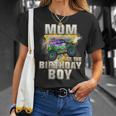 Mom Of The Birthday Boy Monster Truck Birthday Novelty T-Shirt Gifts for Her