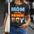 Mom And Dad Birthday Boy Cowboy Family Party Decorations T-Shirt Gifts for Her