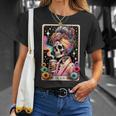 The Mom Tarot Card Messy Bun Coffee Mommy Mama T-Shirt Gifts for Her