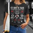 Moto Gp Courses Ce Que Je Fais Moto Gp Motard Humour T-Shirt Cadeaux pour elle