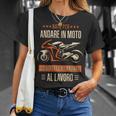 Motociclista Maglia Uomini Papa Motociclismo Regalo Moto Maglietta Regalos para ella