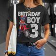 Motocross 3° Compleanno Bambini Mx 3 Anni Dirt Bike Complean Maglietta Regalos para ella