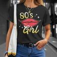 Music I Am A Girl Of The 80S T-Shirt Gifts for Her