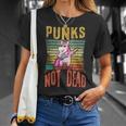 Musique Punk Non Morte Punk Rock Licorne T-Shirt Cadeaux pour elle