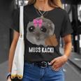 Muss Kacki Sad Hamster Meme Aus Dem Weg Muss Kacken Kaka T-Shirt Geschenke für Sie