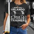Non Sto Urlando E' Solo La Miaoce Da Trainer Allenatore Maglietta Regalos para ella