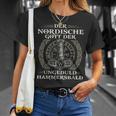 Nordic Mythology Patience Impatience Hammersbald T-Shirt Geschenke für Sie