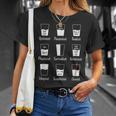 Oboist Optimist Pessimist Anche Pour Musicien T-Shirt Cadeaux pour elle