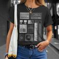 Old School Hip Hop Rap Music Beat Maker T-Shirt Geschenke für Sie