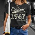 Original 1967 57 Años Cumpleaños Hombre Fabricado En 1967 Camiseta unisex Regalos para ella