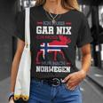 Oslo Ich Muss Gar Nix Ich Muss Nur Nach Norwegi T-Shirt Geschenke für Sie