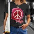 Pace No War No Nukes Salva Terra E Cura Per L'ambiente Maglietta Regalos para ella