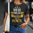 With Painter Pensioner Dese Legende Geht In Rente T-Shirt Geschenke für Sie