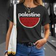 Palestine Watermelon Flag Colours T-Shirt Geschenke für Sie