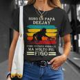 Papà Deejay Come Un Papà Normale Ma Molto Più Figo DJ Maglietta Regalos para ella