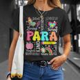 Para Paraprofessional Paraeducator First Day Back To School T-Shirt Gifts for Her