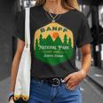 Parque Nacional Banff Alberta Canadá Est 1885 Camiseta unisex Regalos para ella