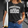 Patente Guida Guidatore Auto Regalo Autista Conducente 2024 Maglietta Regalos para ella