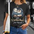 Penguin Official Sleep Ich Watschel Jetzt Ins Bett T-Shirt Geschenke für Sie