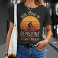 Pensionamento 2024 Divertente Regalo Pensione Uomo Ciclista Maglietta Regalos para ella