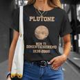 Plutone Scienza Fisica Insegnante Astronomia Pianeti Nerd Maglietta Regalos para ella