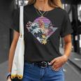 Pollo Japonés Gran Ola Kanagawa Japón Arteintage Camiseta unisex Regalos para ella