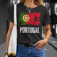 Portugal Flag Jersey Portuguese Soccer Team Portuguese T-Shirt Geschenke für Sie