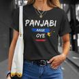 Punjabi Sage Oye Colourful Panjabi Aa Gaye Oye Diljit Dosanjh T-Shirt Geschenke für Sie