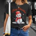 Pupazzo Di Neve Affascinante Maglietta Regalos para ella