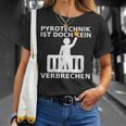 Pyrotechnik Ist Doch Keinerbrechen Balkon Ultra Meme T-Shirt Geschenke für Sie