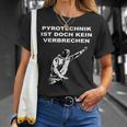 Pyrotechnik Ist Doch Keinerbrechen Meme Football Ultras T-Shirt Geschenke für Sie