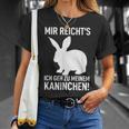 Rabbit Mir Reicht's Ich Geh Zu Meinem Rabbit T-Shirt Geschenke für Sie