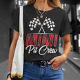 Race Car Birthday Party Racing Family Mimi Pit Crew T-Shirt Gifts for Her