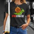 Racing Snail Jogging Runner T-Shirt Geschenke für Sie