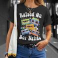 Raised On 90S Boy Bands Cassette Tape Retro T-Shirt Geschenke für Sie