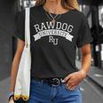 Rawdog University Rawdogging Divertente Maglietta Regalos para ella