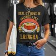 Real Gs Move In Silence Like Lasagna Retro Vintage Sunset T-Shirt Gifts for Her