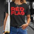 Red Flag T-Shirt Geschenke für Sie